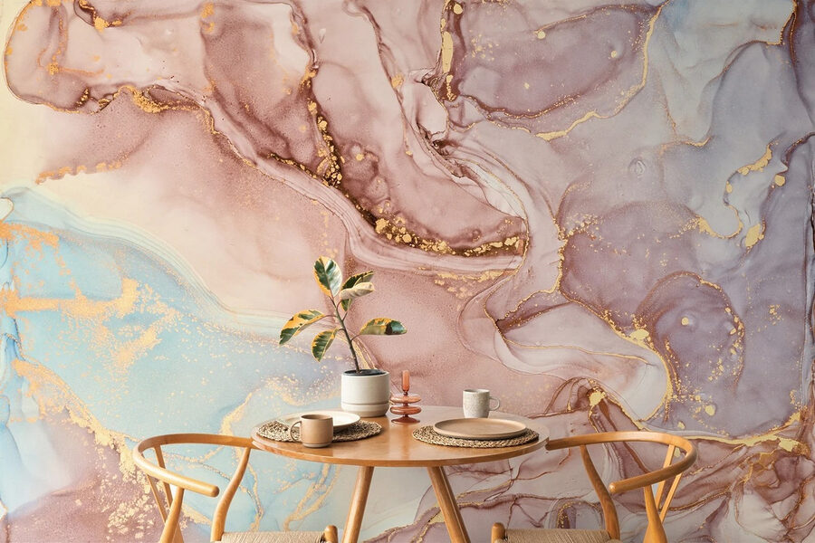 Abstract swirls in soft colors Abstract swirls in soft colors