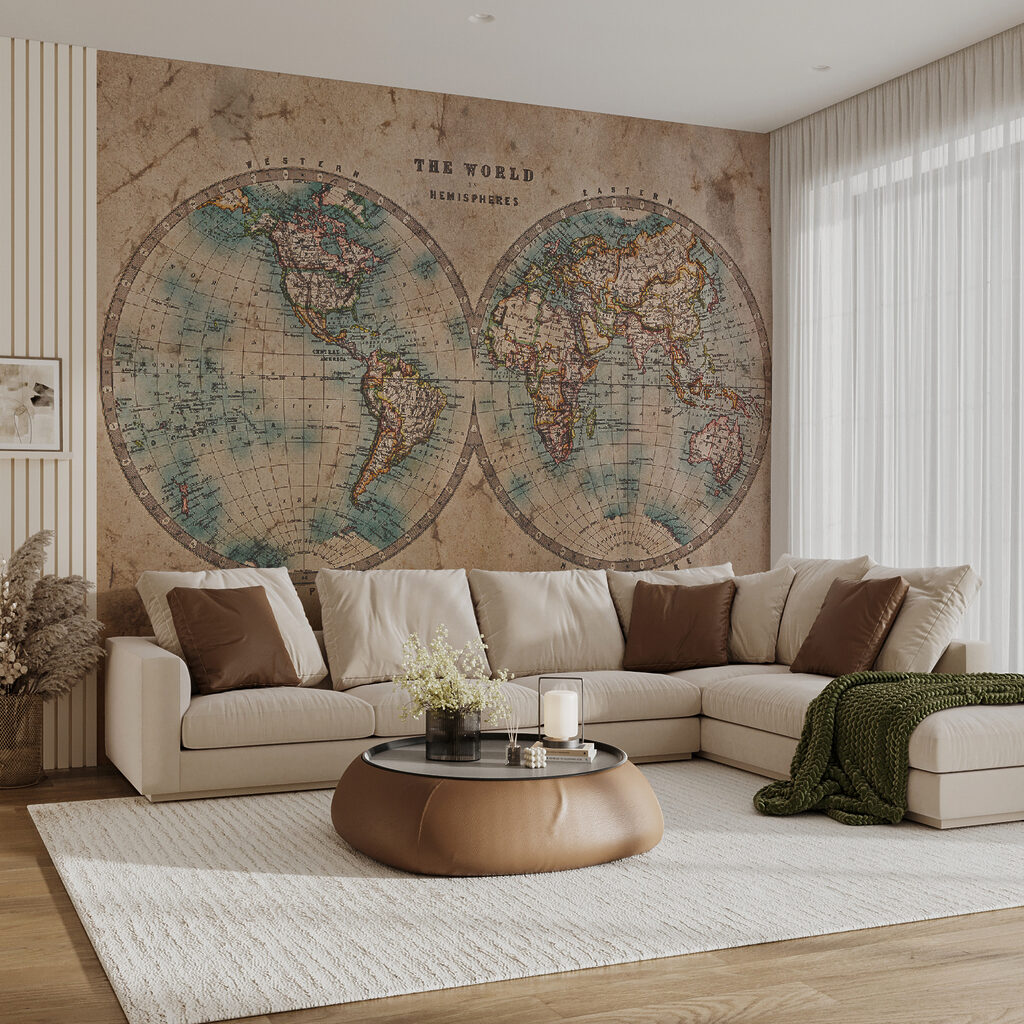 Map of the world Map of the world