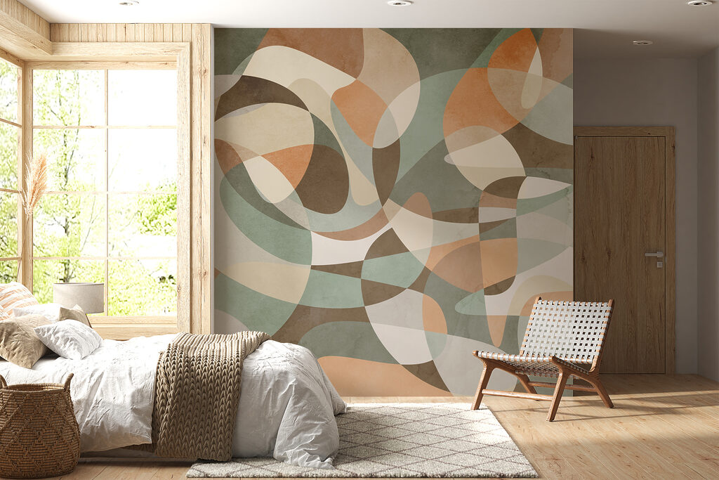 Colorful pattern on a surface Colorful pattern on a surface