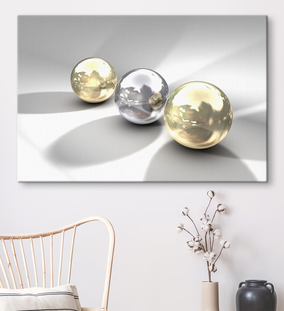A group of shiny balls A group of shiny balls