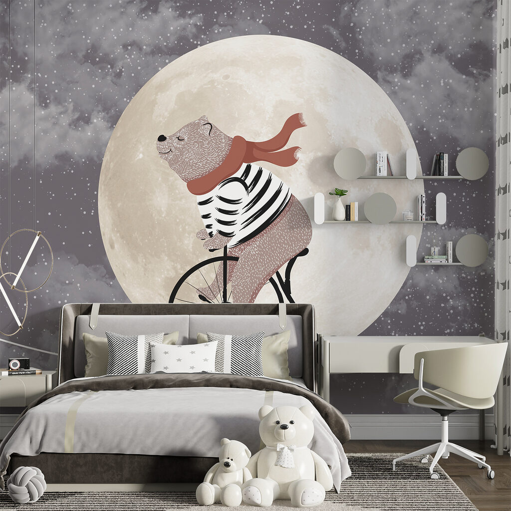 Bear riding a bicycle Bear riding a bicycle