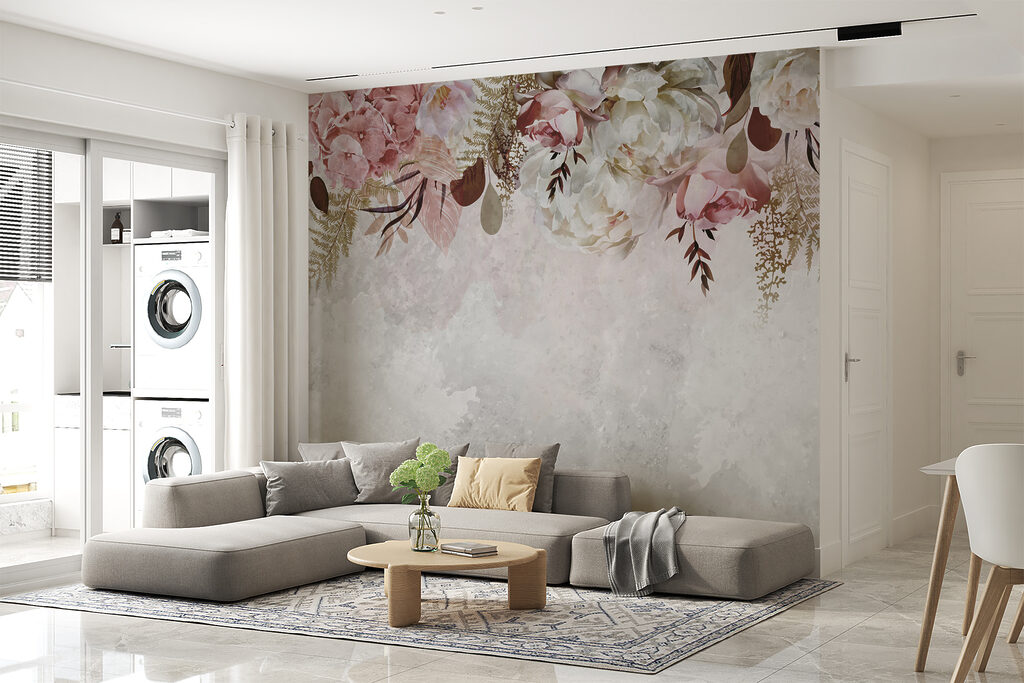 Delicate florals on a soft background Delicate florals on a soft background