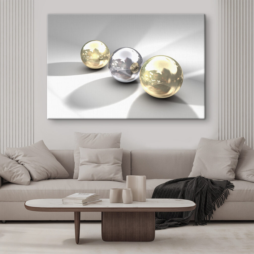 A group of shiny balls A group of shiny balls
