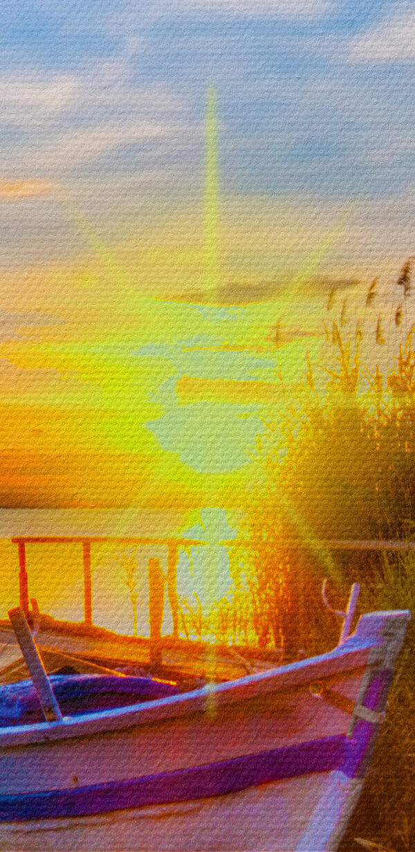 Човен на воді Човен на воді
