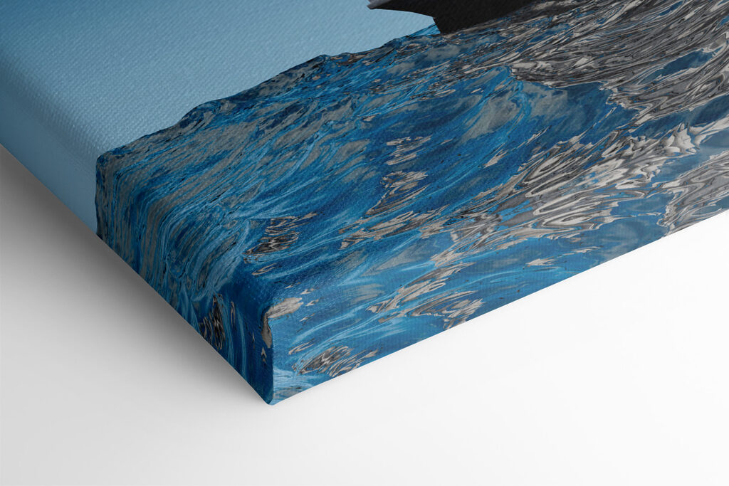 A sailboat in the water A sailboat in the water