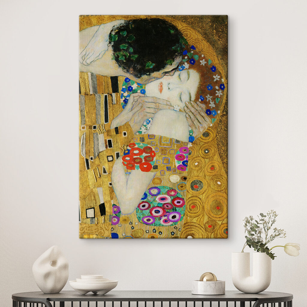 A painting of a man and woman A painting of a man and woman