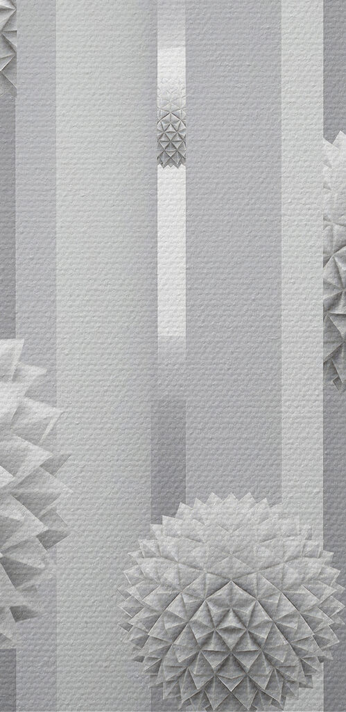 White balls in a room