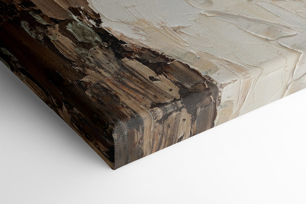 A painting of a woman holding a cup A painting of a woman holding a cup