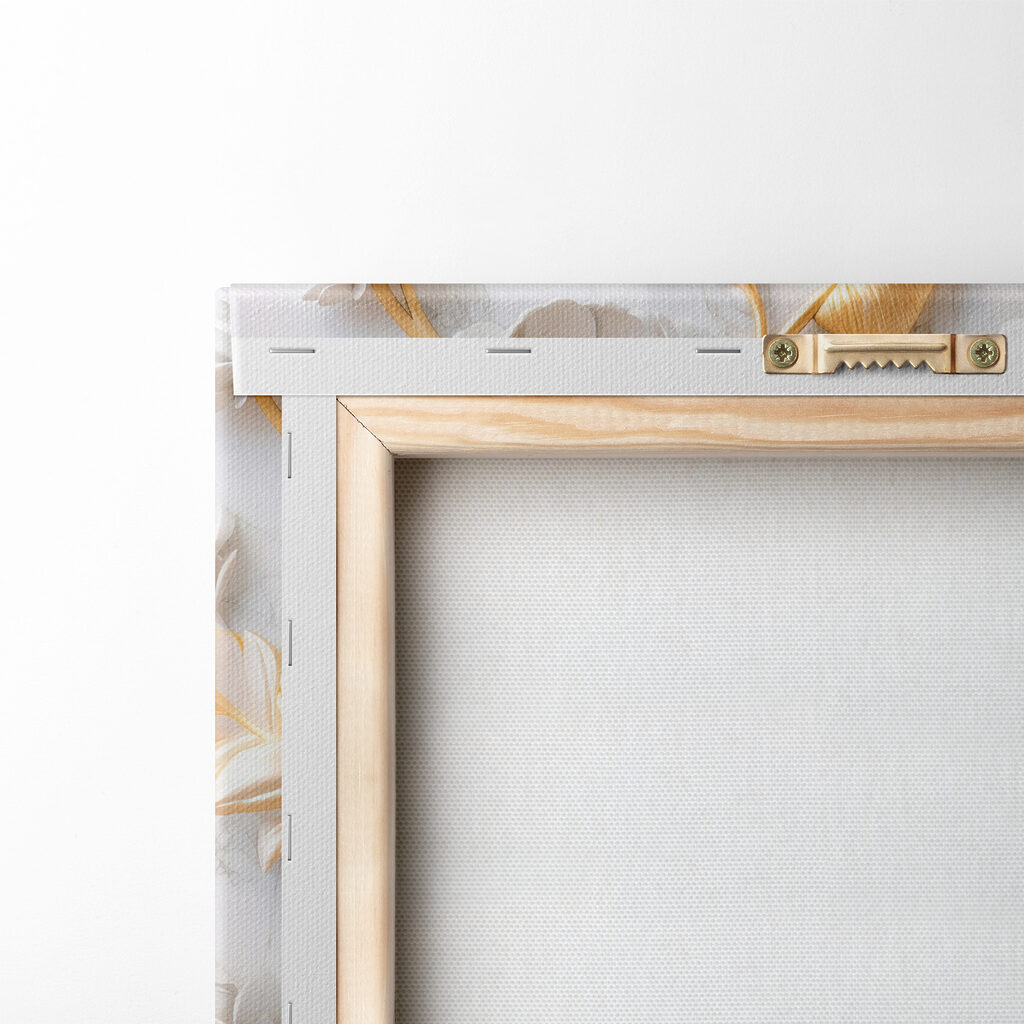 Elegant Floral Design in Cream and Beige Elegant Floral Design in Cream and Beige