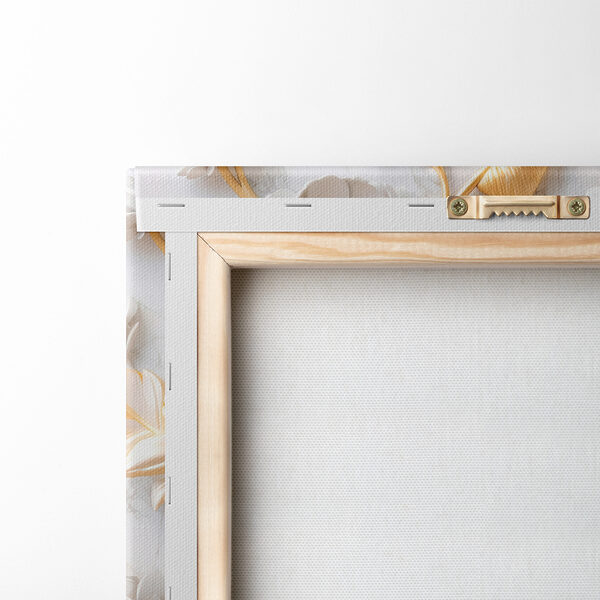 Elegant Floral Design in Cream and Beige Elegant Floral Design in Cream and Beige