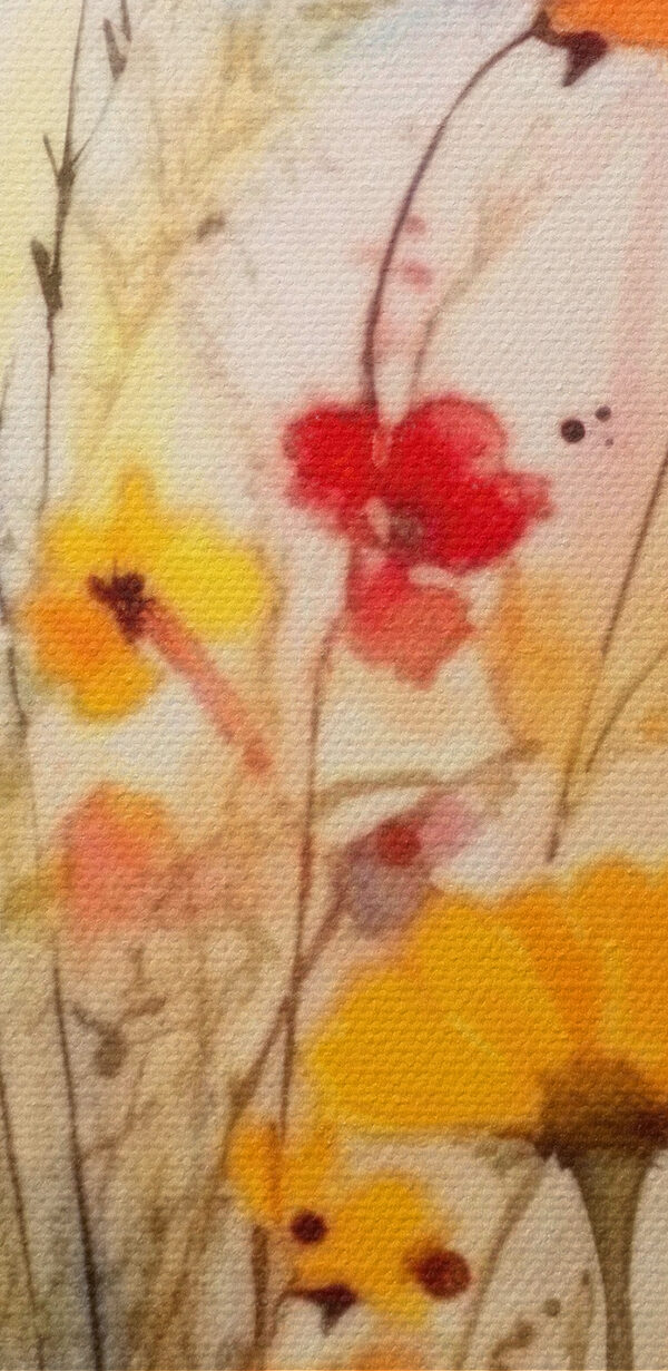 A watercolor painting of flowers A watercolor painting of flowers