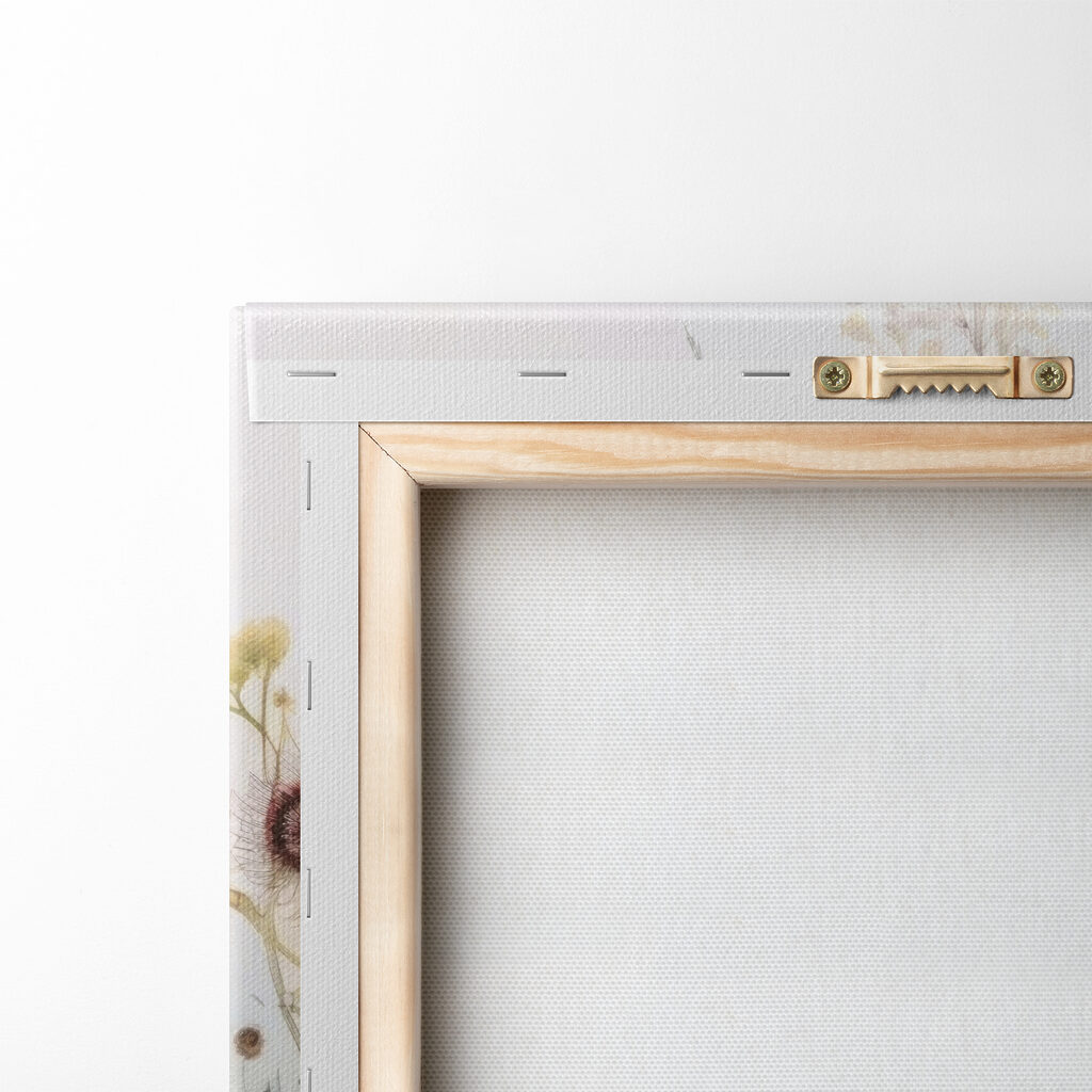 A painting of flowers and plants A painting of flowers and plants