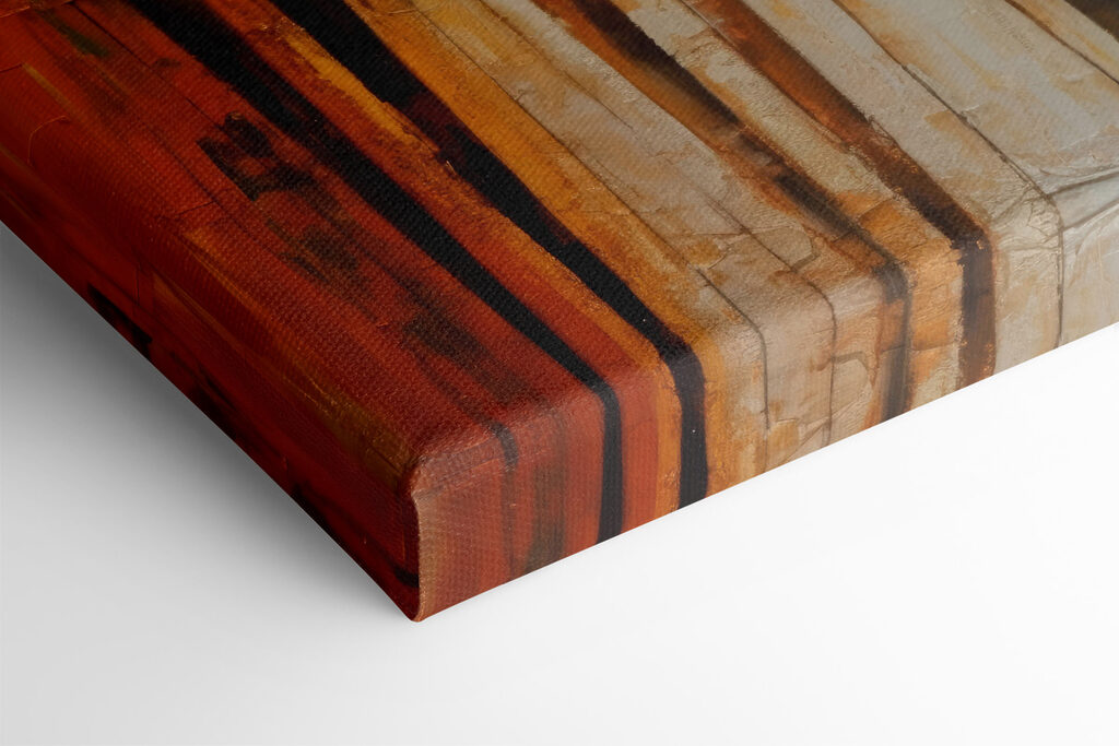 A painting of a group of people A painting of a group of people