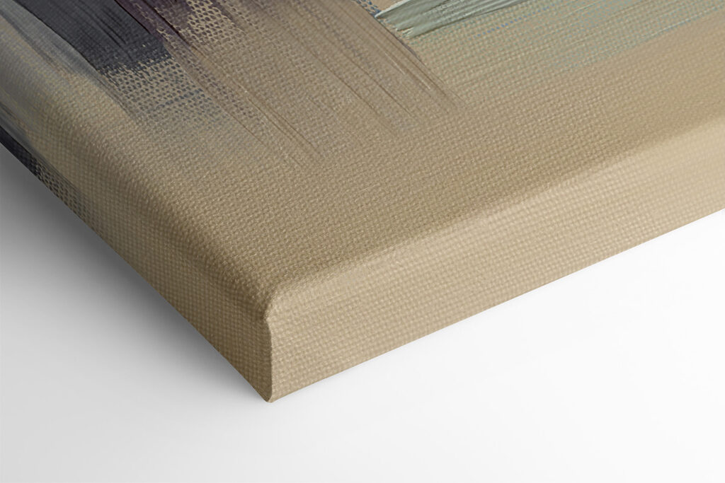 A painting of a city A painting of a city