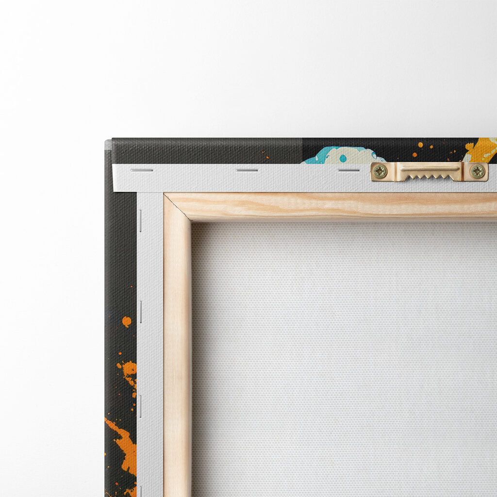 A group of monkeys wearing headphones and hoodies