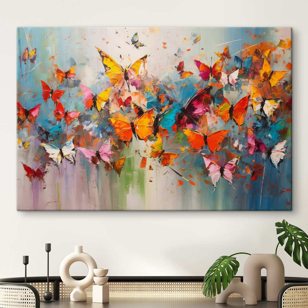 A group of butterflies flying A group of butterflies flying