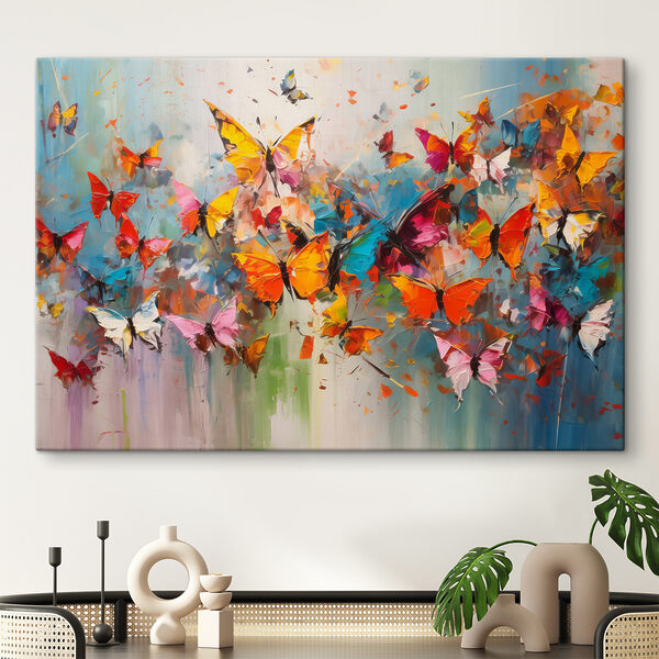 A group of butterflies flying A group of butterflies flying