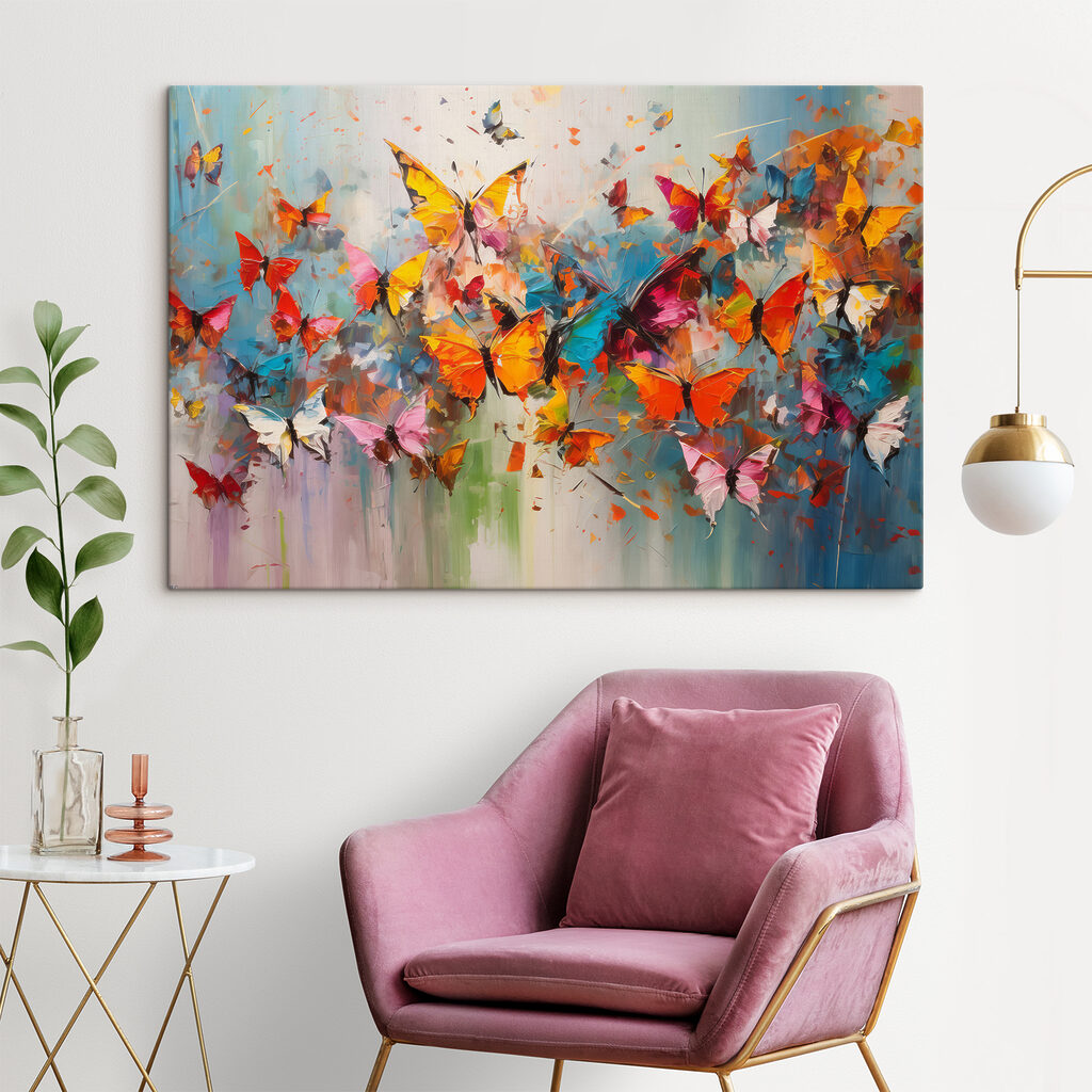A group of butterflies flying A group of butterflies flying