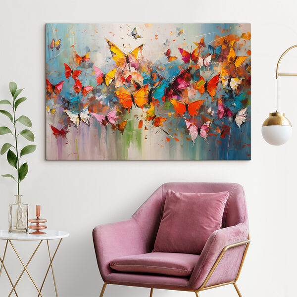 A group of butterflies flying A group of butterflies flying