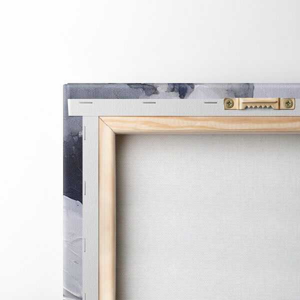 A painting of a flower