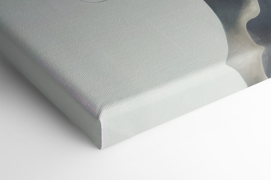 A woman with smoke in her hair