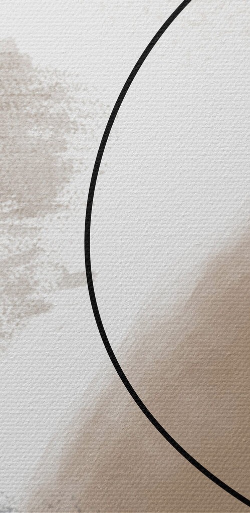 Abstract shapes in muted tones