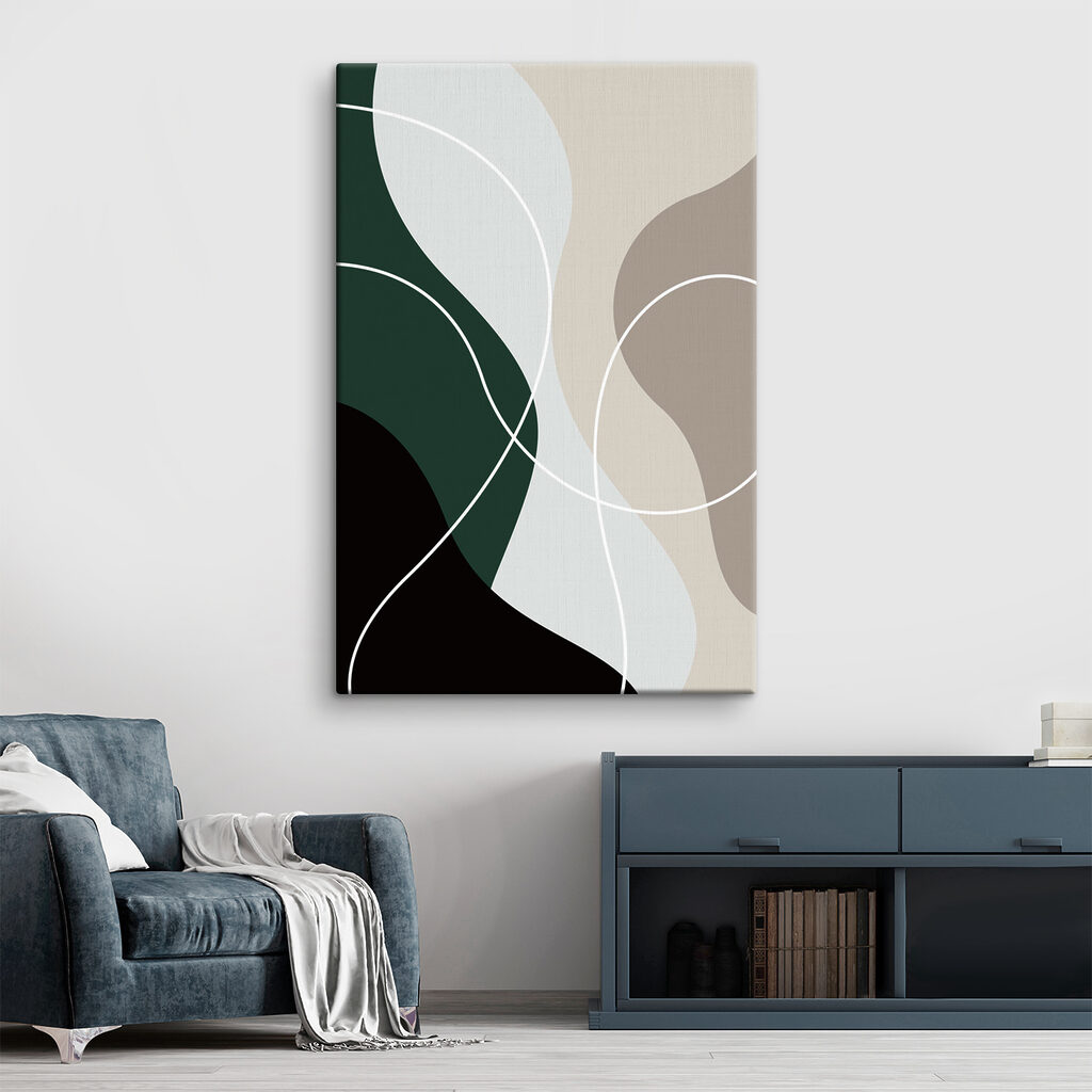 A colorful background with white lines A colorful background with white lines