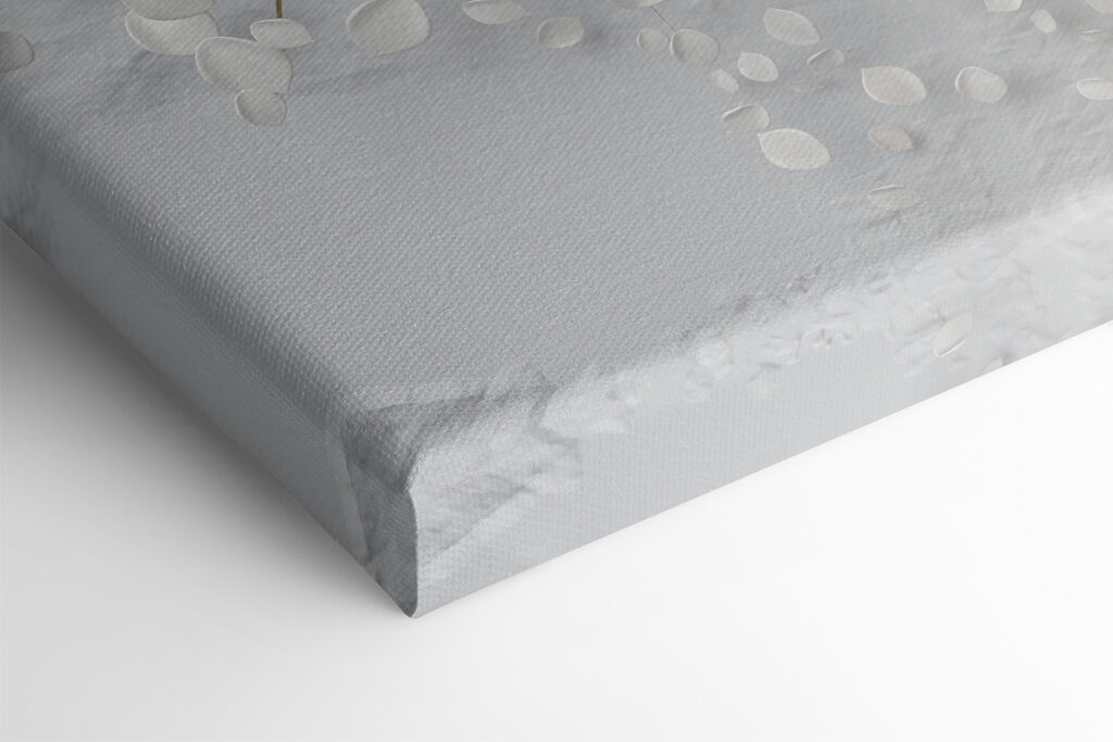 A tree with white flowers and leaves A tree with white flowers and leaves