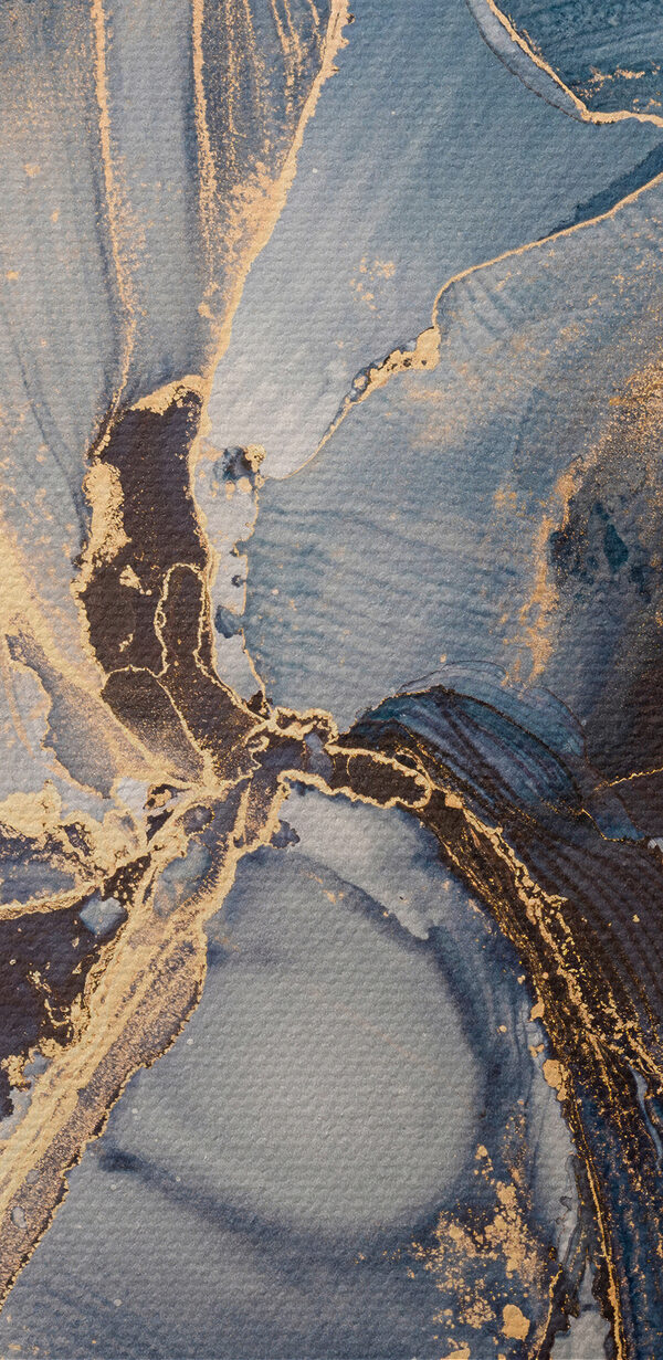Ocean waves in abstract colors