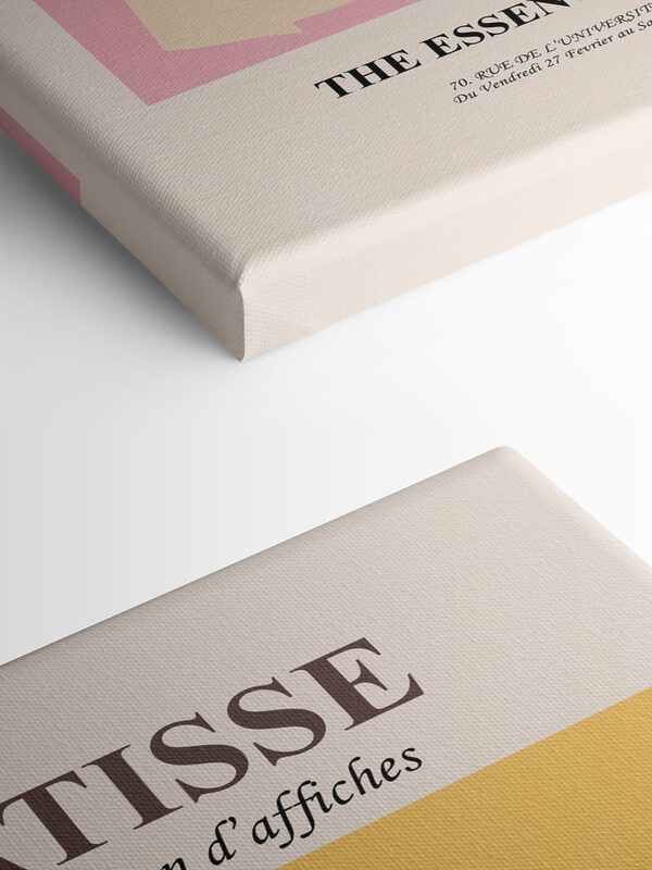 A drawing of a woman's face