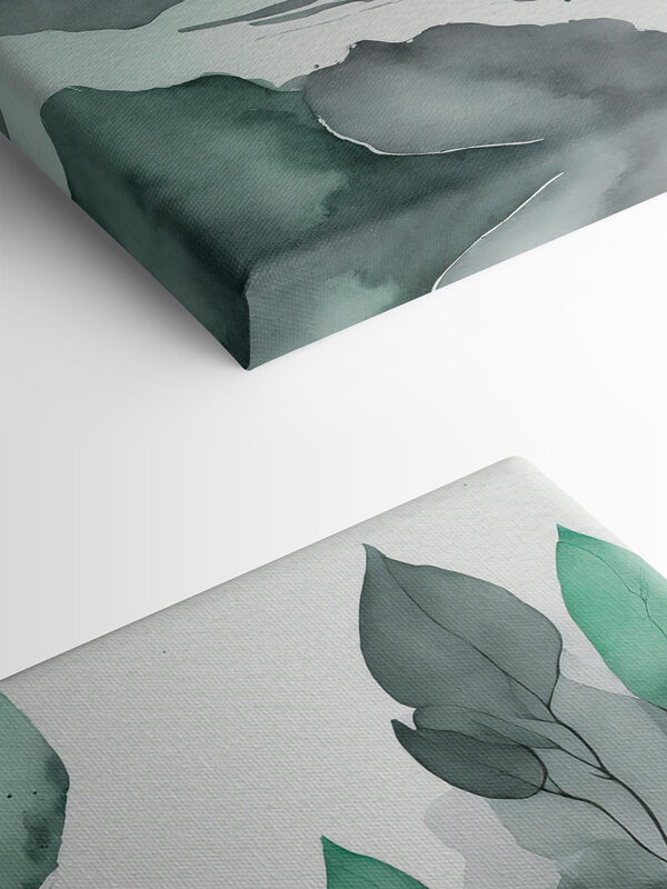 A watercolor painting of a plant A watercolor painting of a plant