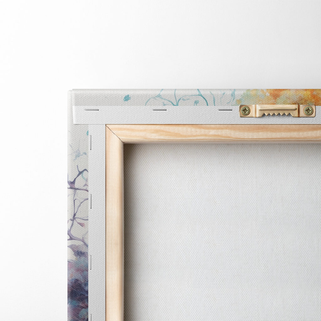 A tree with different colors of leaves