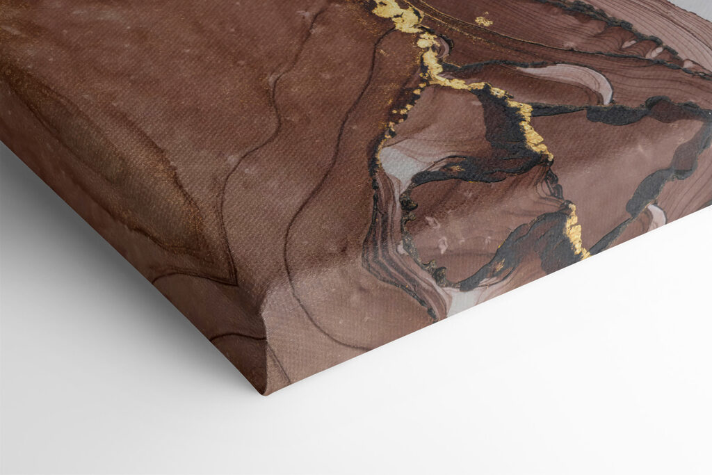 A close up of a painting A close up of a painting