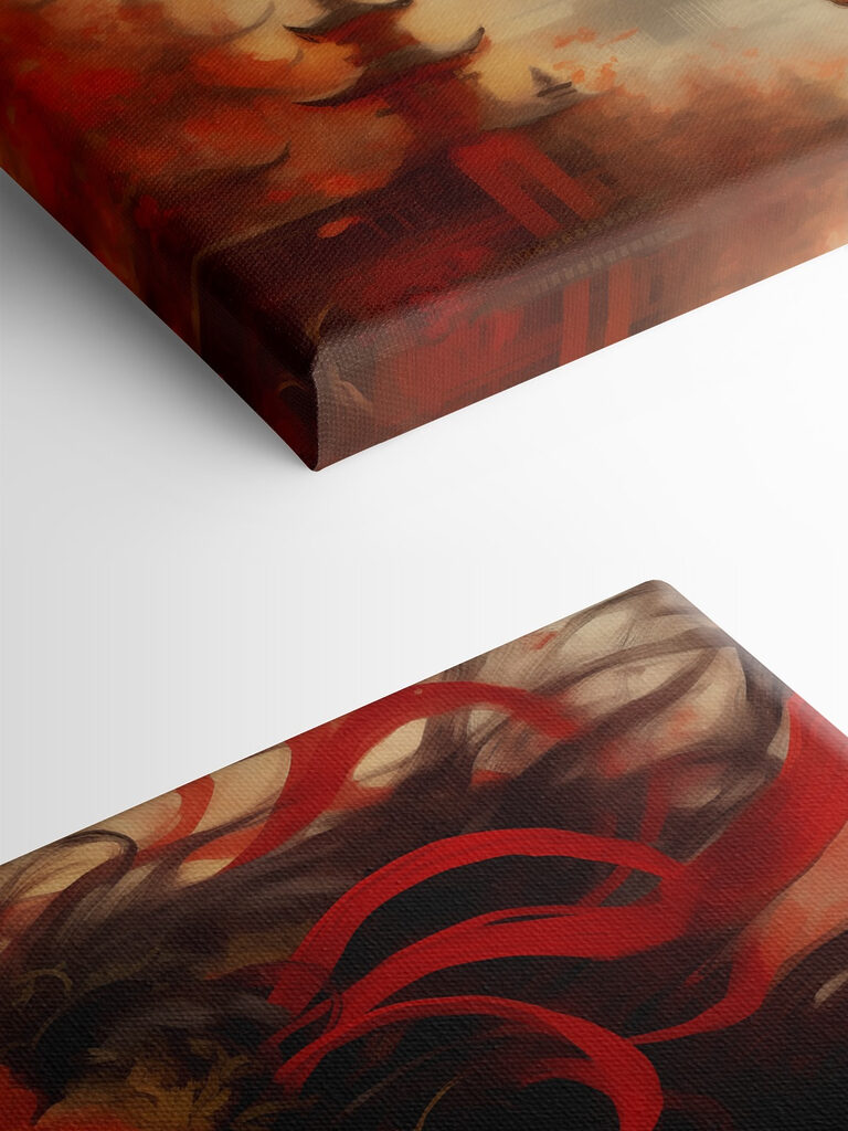 A woman with long hair and red flowers in her hair