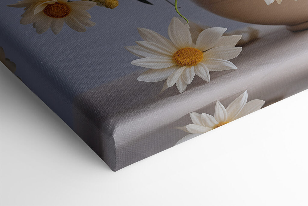 A vase of white flowers A vase of white flowers
