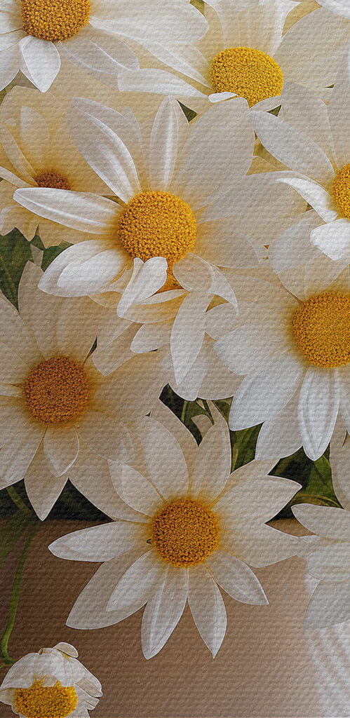 A vase of white flowers A vase of white flowers