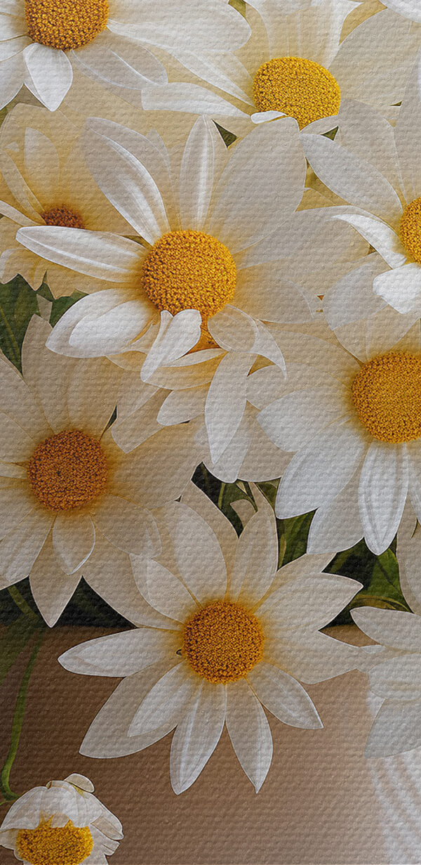 A vase of white flowers A vase of white flowers