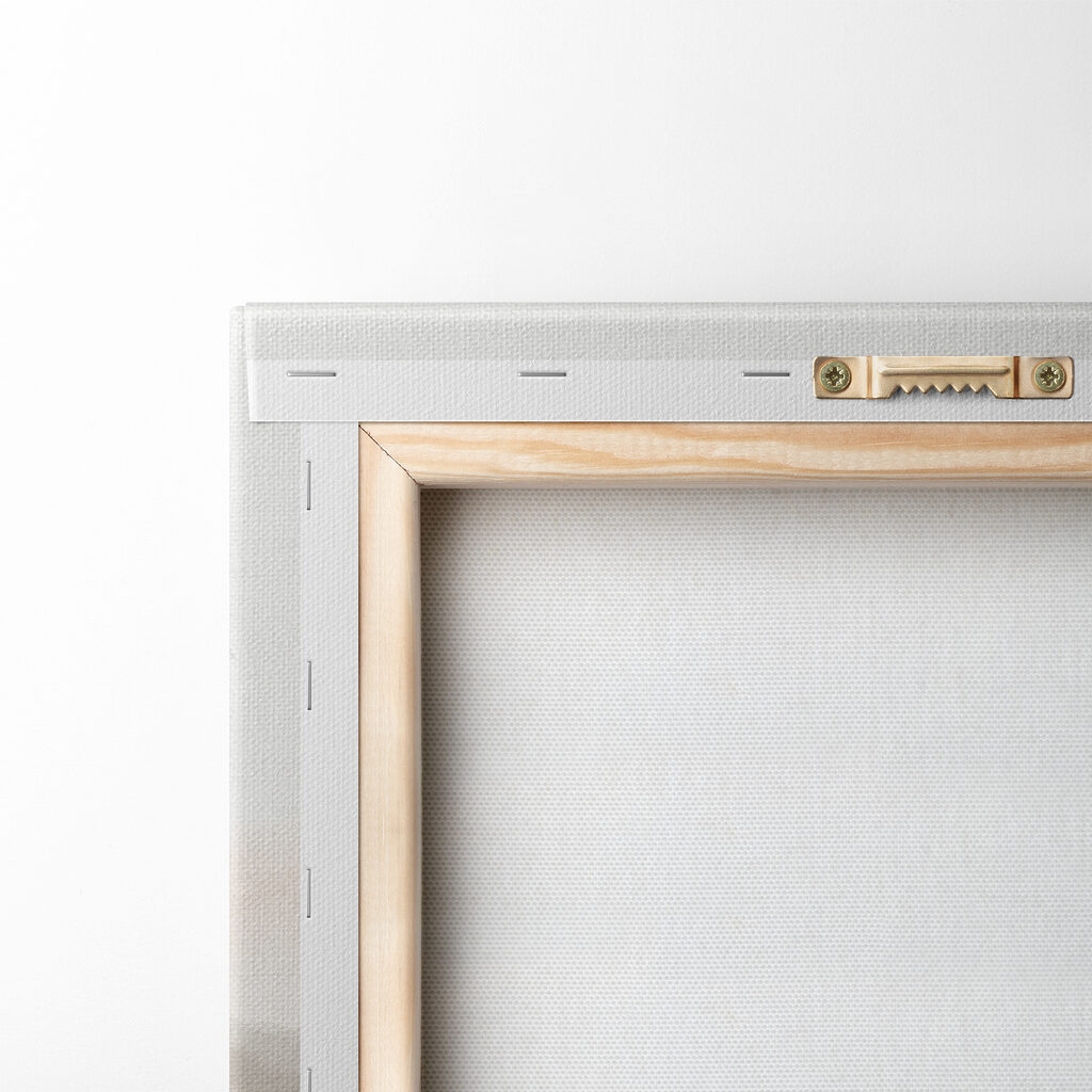 A group of trees in the fog