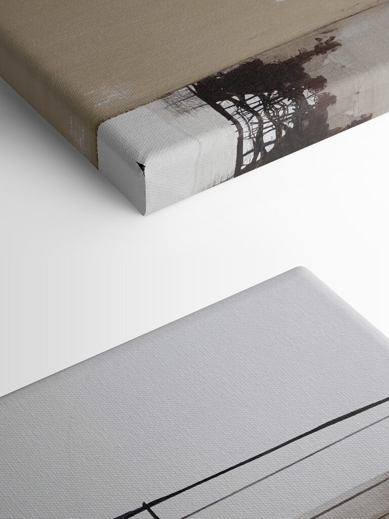 A painting of a landscape