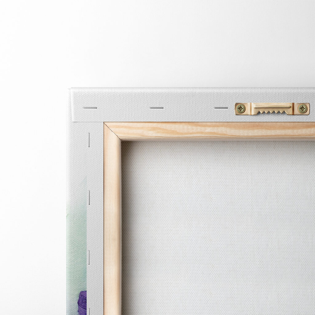 A watercolor of a flower