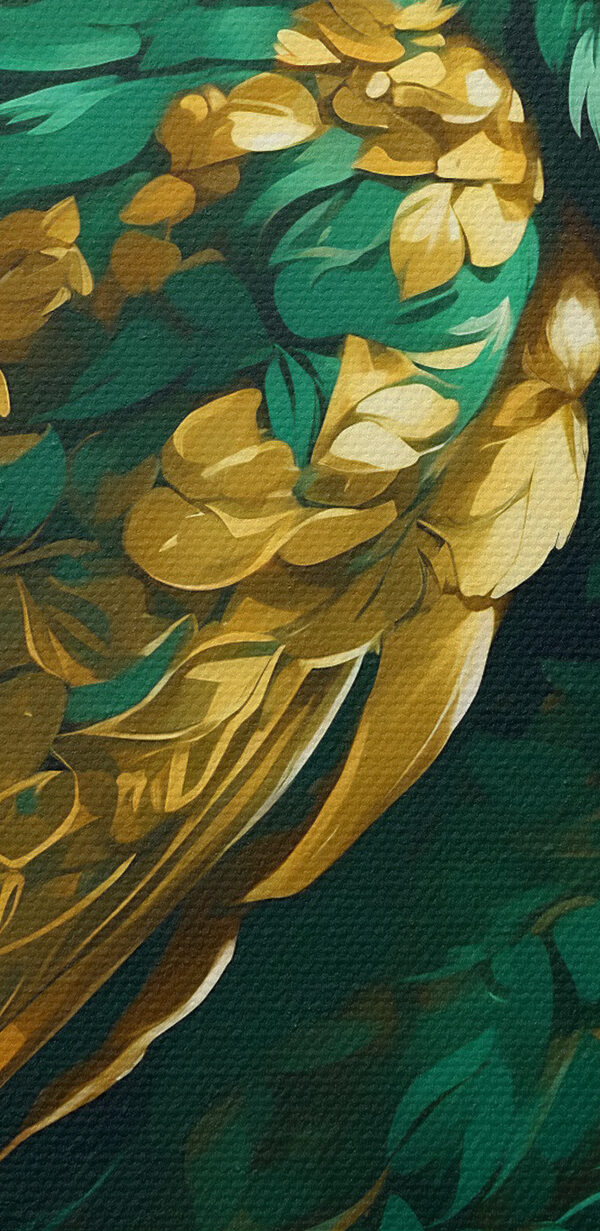 A painting of an owl