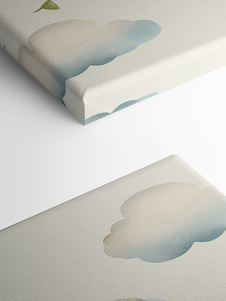 A lion in a hot air balloon A lion in a hot air balloon