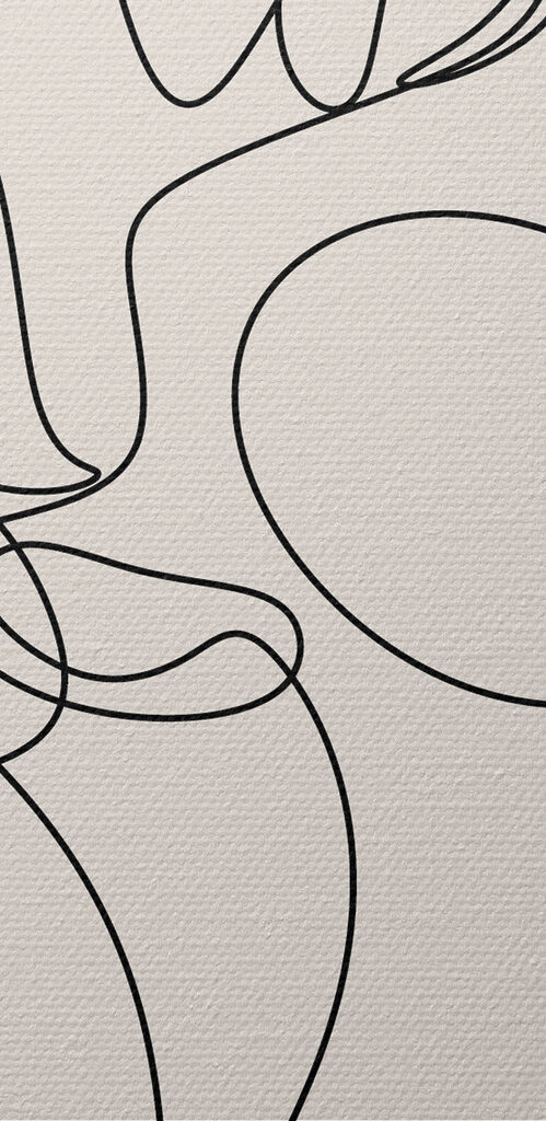 A drawing of a woman's face A drawing of a woman's face