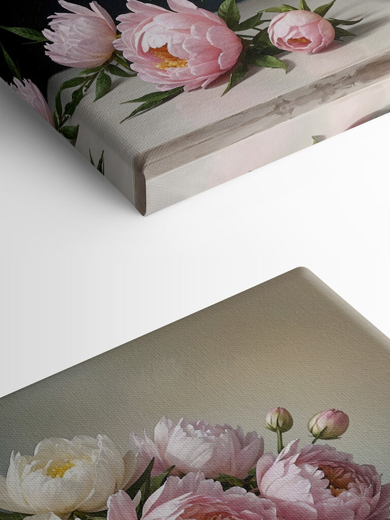A vase of pink and white flowers