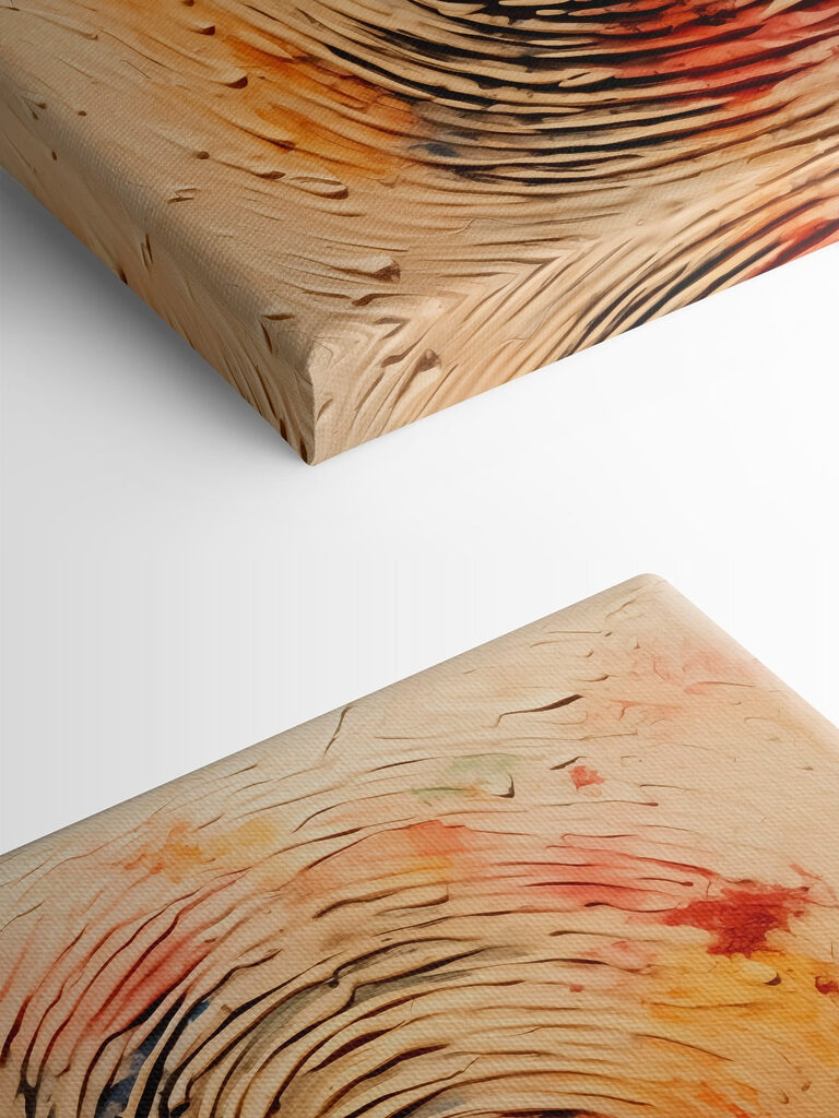 Painting of a spiral