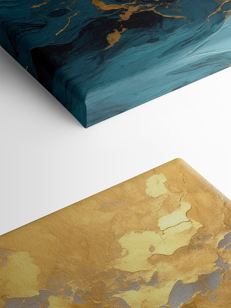 Azure waves meet shimmering shores