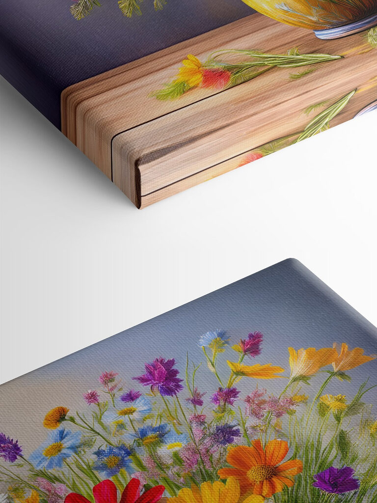 Colorful flowers in a vase Colorful flowers in a vase