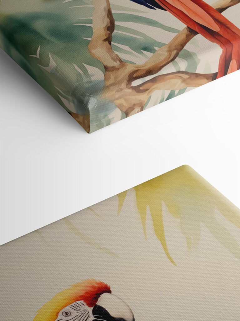 Colorful bird on a branch Colorful bird on a branch