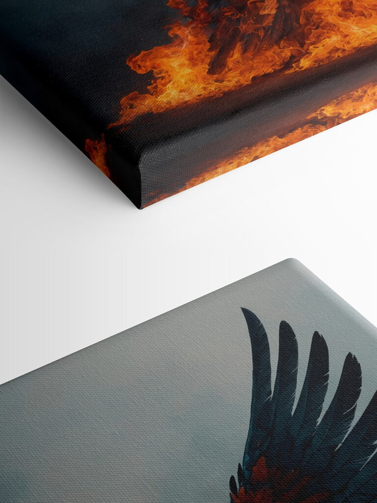 Bird with wings spread out Bird with wings spread out