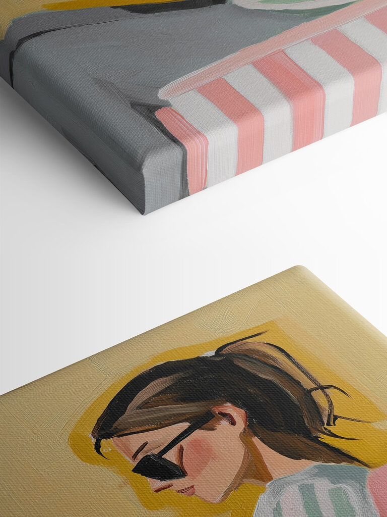 Woman reading a book